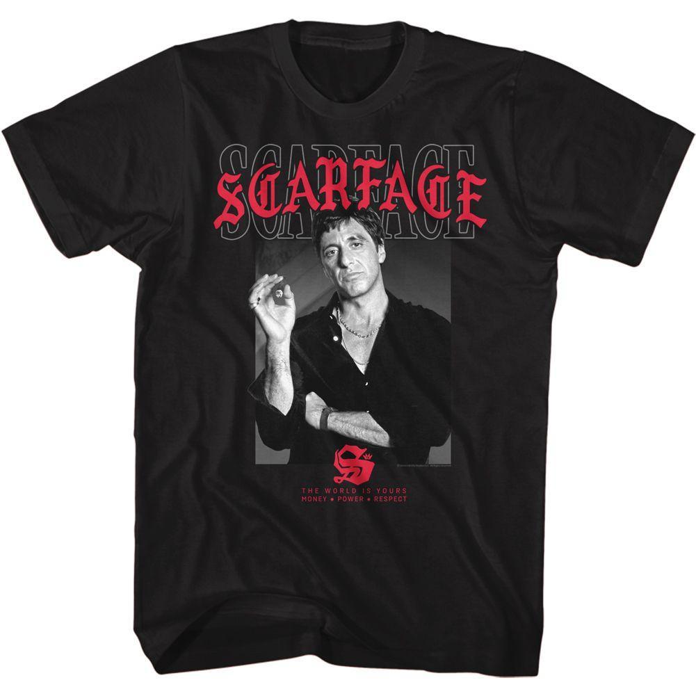 Scarface Text Layering 2 Boyfriend Tee Hoodie, Sweatshirt | ZylaModa.com