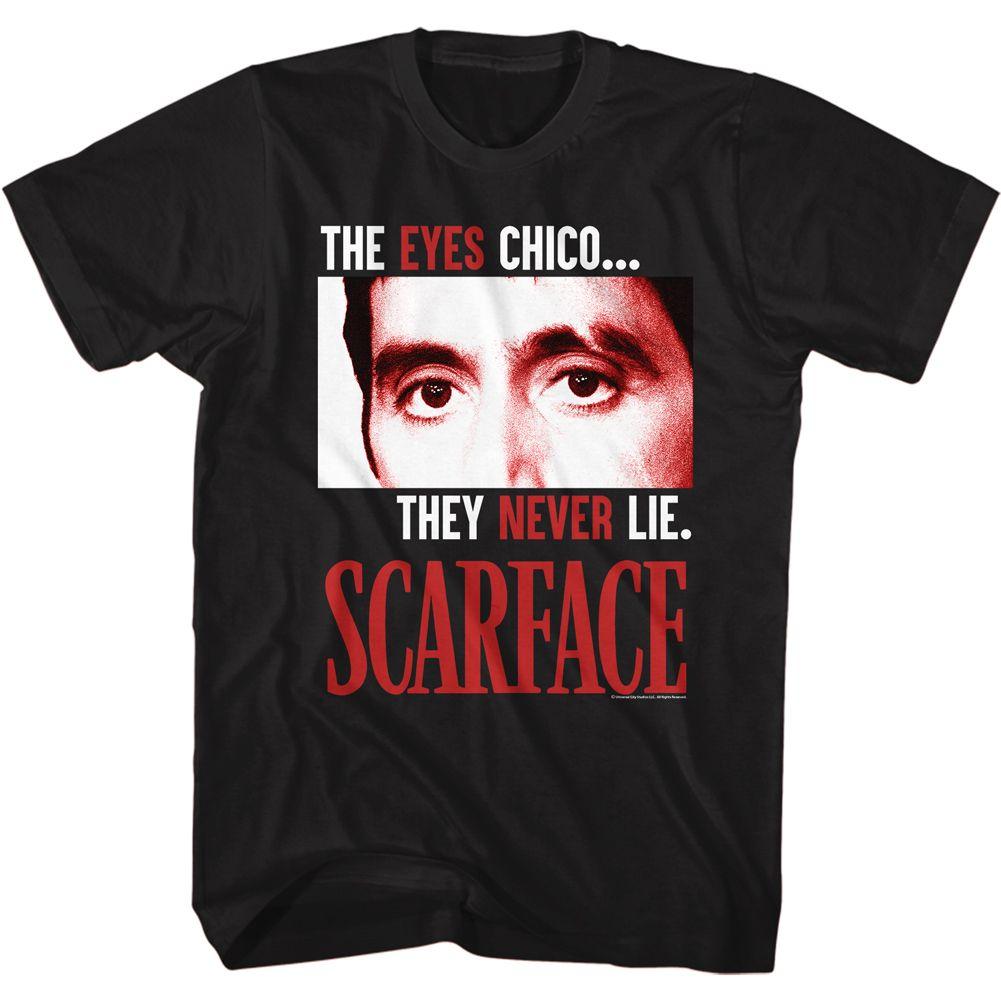 Scarface The Eyes Never Lie T-Shirt Hoodie, Sweatshirt | ZylaModa.com