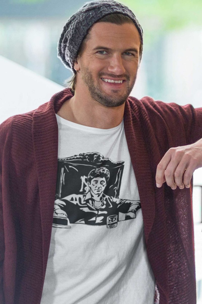 Scarface Tonyatdesk T-Shirt Hoodie, Sweatshirt | ZylaModa.com (Image 1)