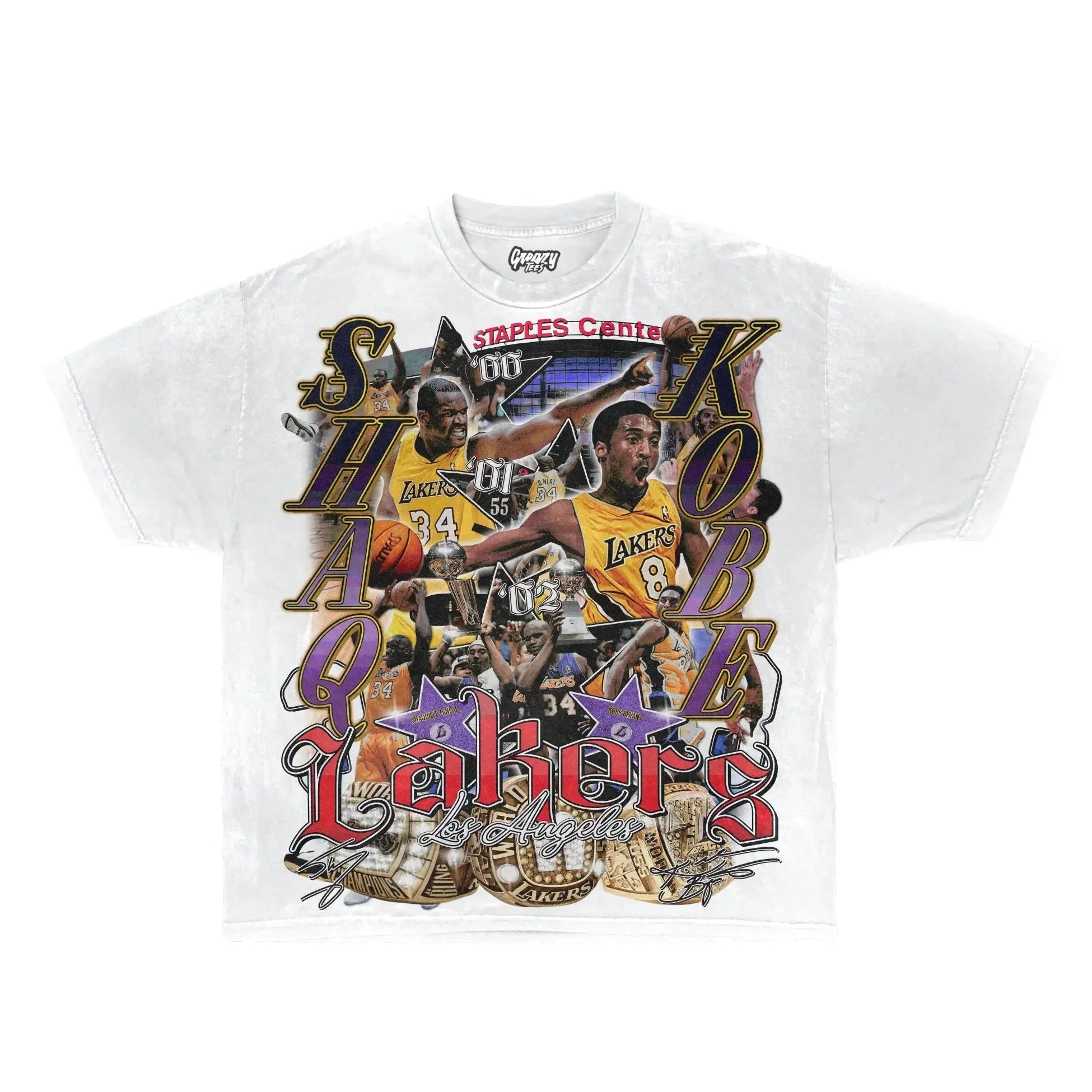 Shaq & Kobe '00-02 Tee Hoodie, Sweatshirt | ZylaModa.com (Image 1)