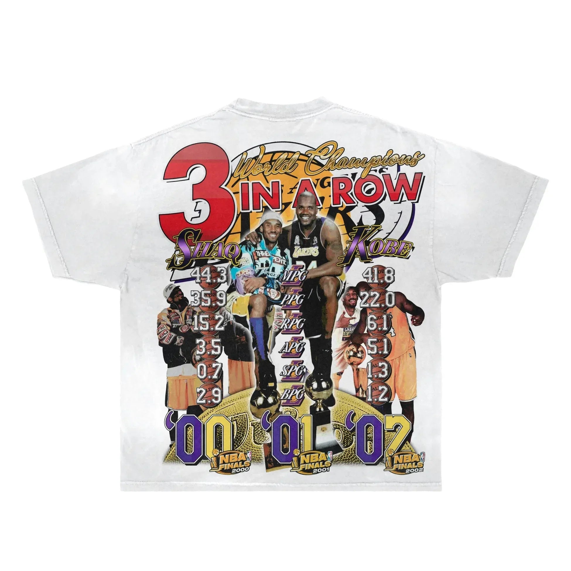 Shaq & Kobe '00-02 Tee Hoodie, Sweatshirt | ZylaModa.com (Image 2)