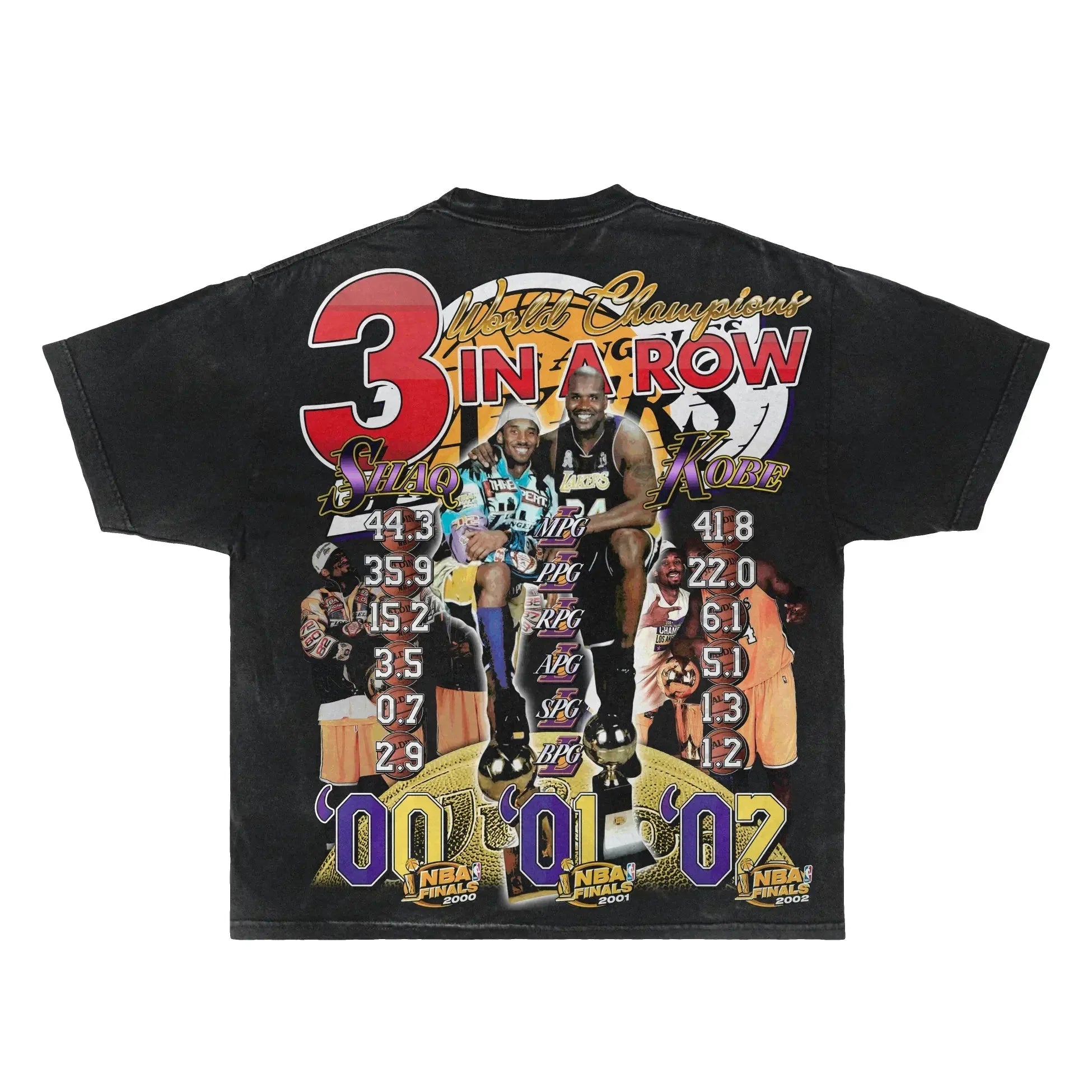 Shaq & Kobe '00-02 Tee Hoodie, Sweatshirt | ZylaModa.com (Image 4)