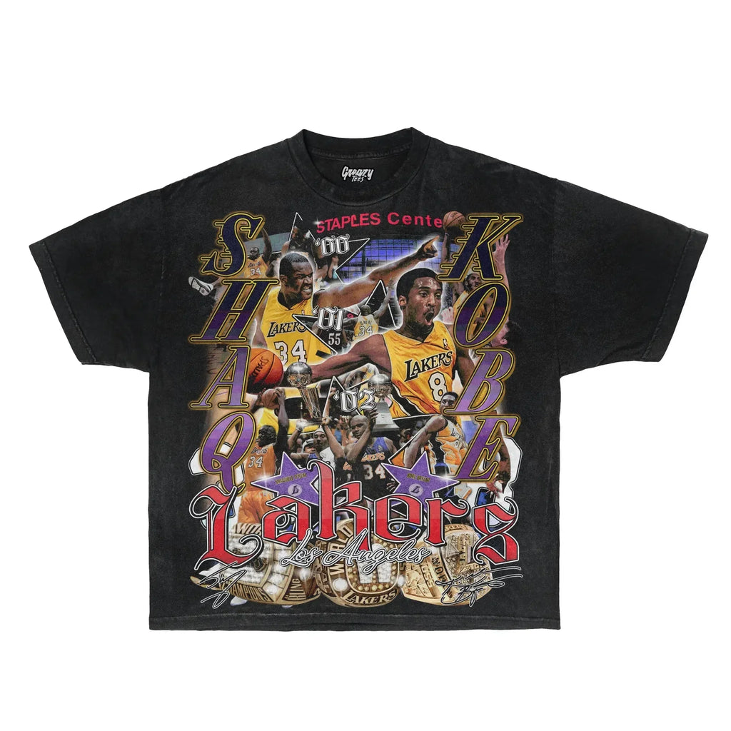 Shaq & Kobe '00-02 Tee Hoodie, Sweatshirt | ZylaModa.com (Image 3)