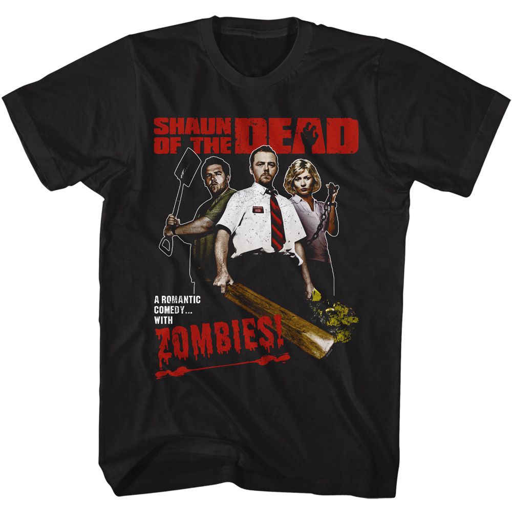 Shaun Of The Dead - Romantic Comedy T-Shirt Hoodie, Sweatshirt | ZylaModa.com
