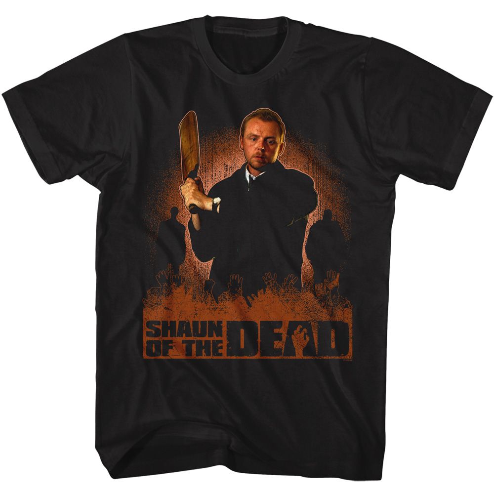 Shaun Of The Dead - Shaun Cricket Bat Boyfriend Tee Hoodie, Sweatshirt | ZylaModa.com