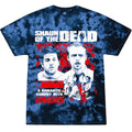 SHAUN OF THE DEAD: A ROMANTIC COMEDY - T-SHIRT (UNDEAD BLUE TIE DYE) Hoodie, Sweatshirt | ZylaModa.com (Image 1)