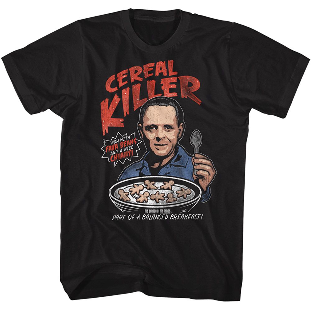 Silence Of The Lambs - Silence Cereal Killer Boyfriend Tee Hoodie, Sweatshirt | ZylaModa.com