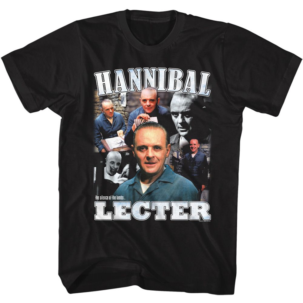 Silence Of The Lambs - Silence Hannibal Lecter Collage Boyfriend Tee Hoodie, Sweatshirt | ZylaModa.com