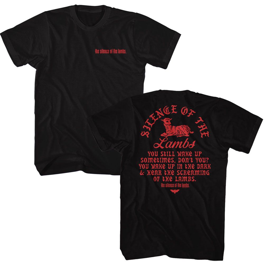 Silence Of The Lambs - Silence Lamb Front And Back Boyfriend Tee Hoodie, Sweatshirt | ZylaModa.com