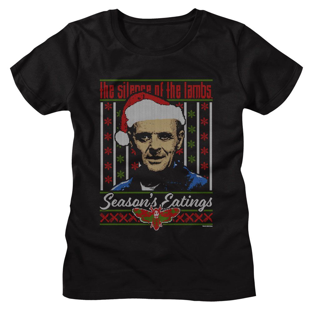 Silence Of The Lambs - Silence Lecter Ugly Sweater Womens T-Shirt Hoodie, Sweatshirt | ZylaModa.com