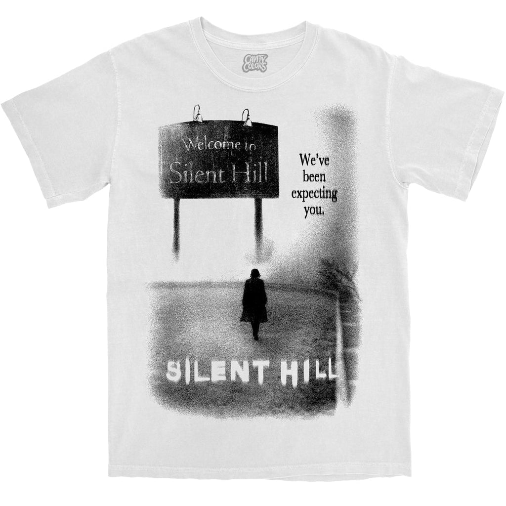 WELCOME TO SILENT HILL - T-SHIRT (COMFORT COLORS) WHITE Hoodie, Sweatshirt | ZylaModa.com (Image 1)