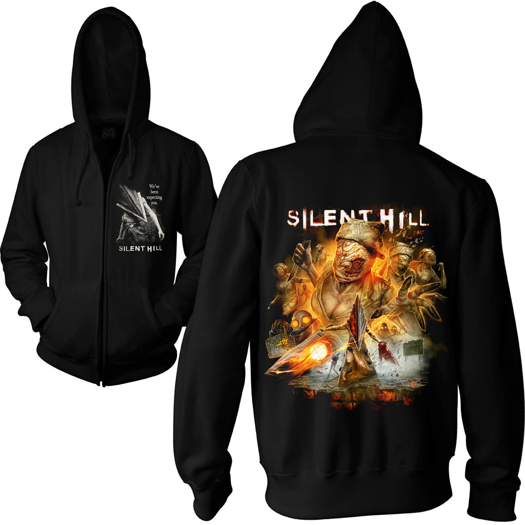 SILENT HILL: DARKNESS IS COMING - ZIP-UP HOODIE T-Shirts, Sweatshirt | ZylaModa.com (Image 1)