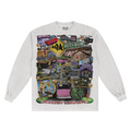 The Simpsons Hit & Run Classic Long Sleeved Tee Hoodie, Sweatshirt | ZylaModa.com (Image 1)