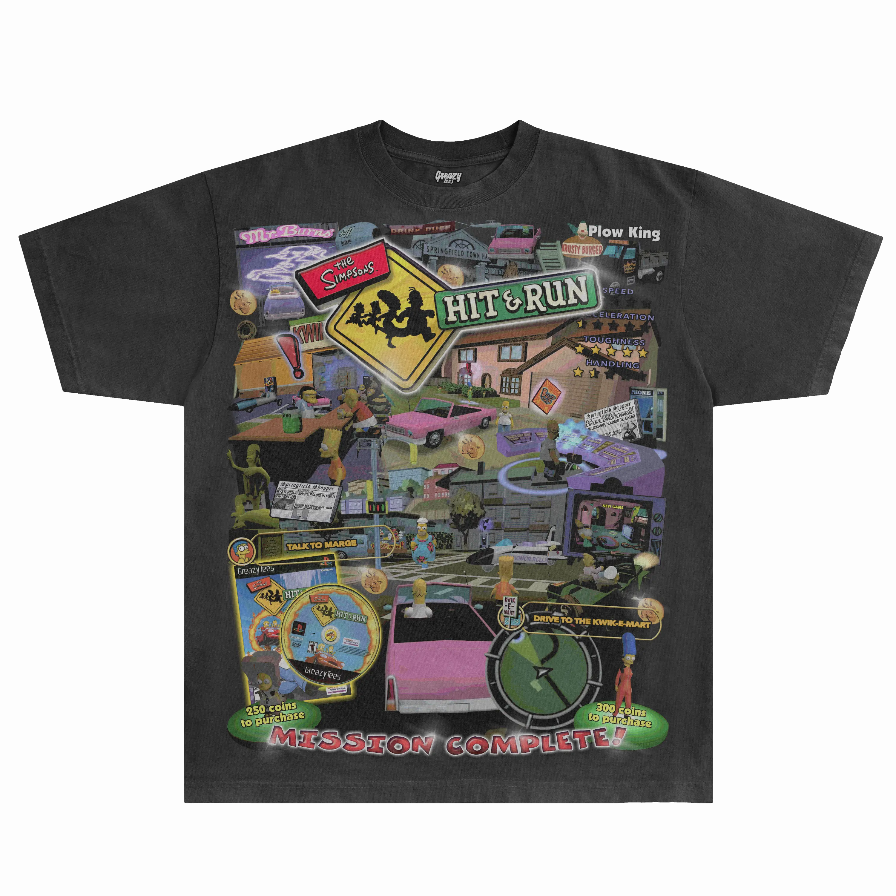 The Simpsons Hit & Run Tee Classic Tee Hoodie, Sweatshirt | ZylaModa.com (Image 3)