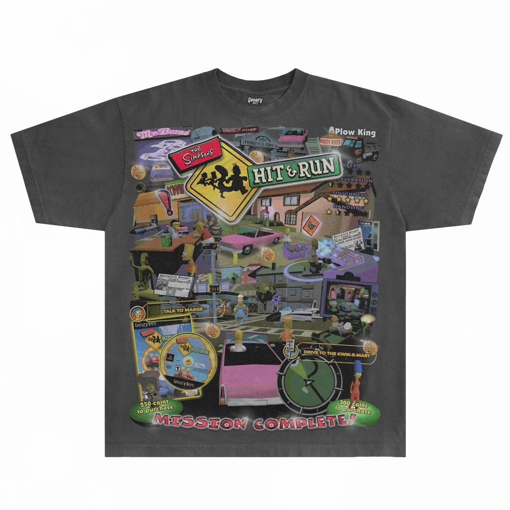 The Simpsons Hit & Run Tee Classic Tee Hoodie, Sweatshirt | ZylaModa.com (Image 5)