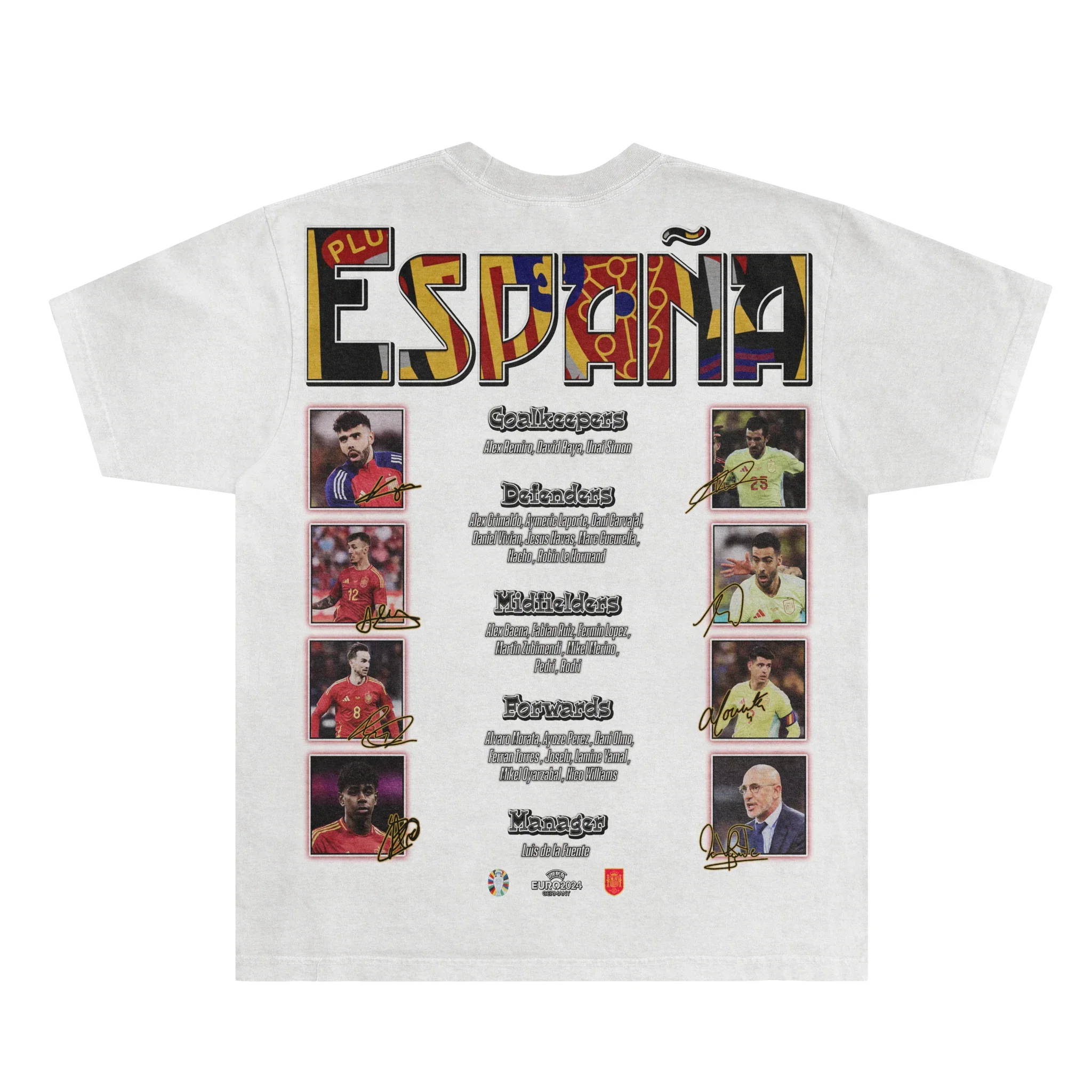 Spain Euro '24 Tee Hoodie, Sweatshirt | ZylaModa.com (Image 2)
