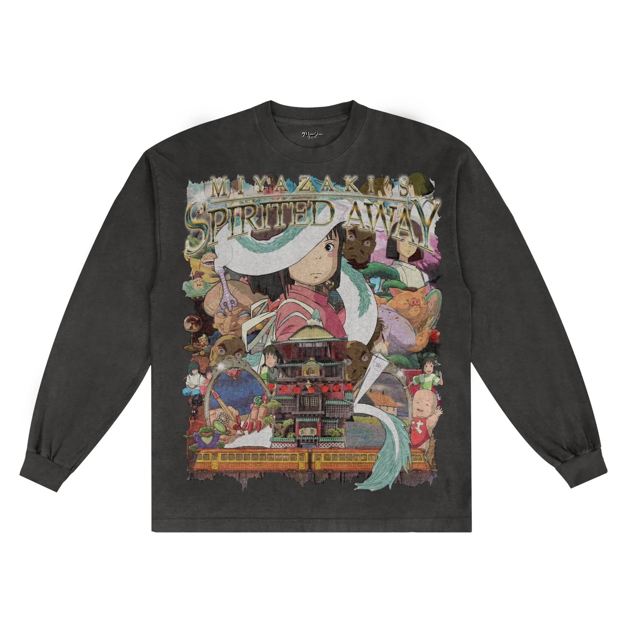 Spirited Away Long Sleeved Tee Hoodie, Sweatshirt | ZylaModa.com (Image 1)