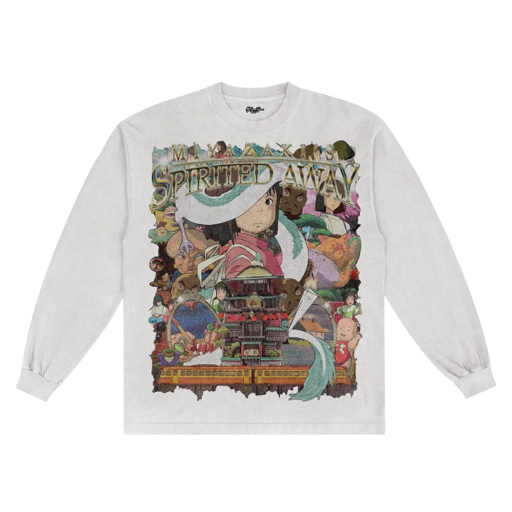 Spirited Away Long Sleeved Tee Hoodie, Sweatshirt | ZylaModa.com (Image 3)
