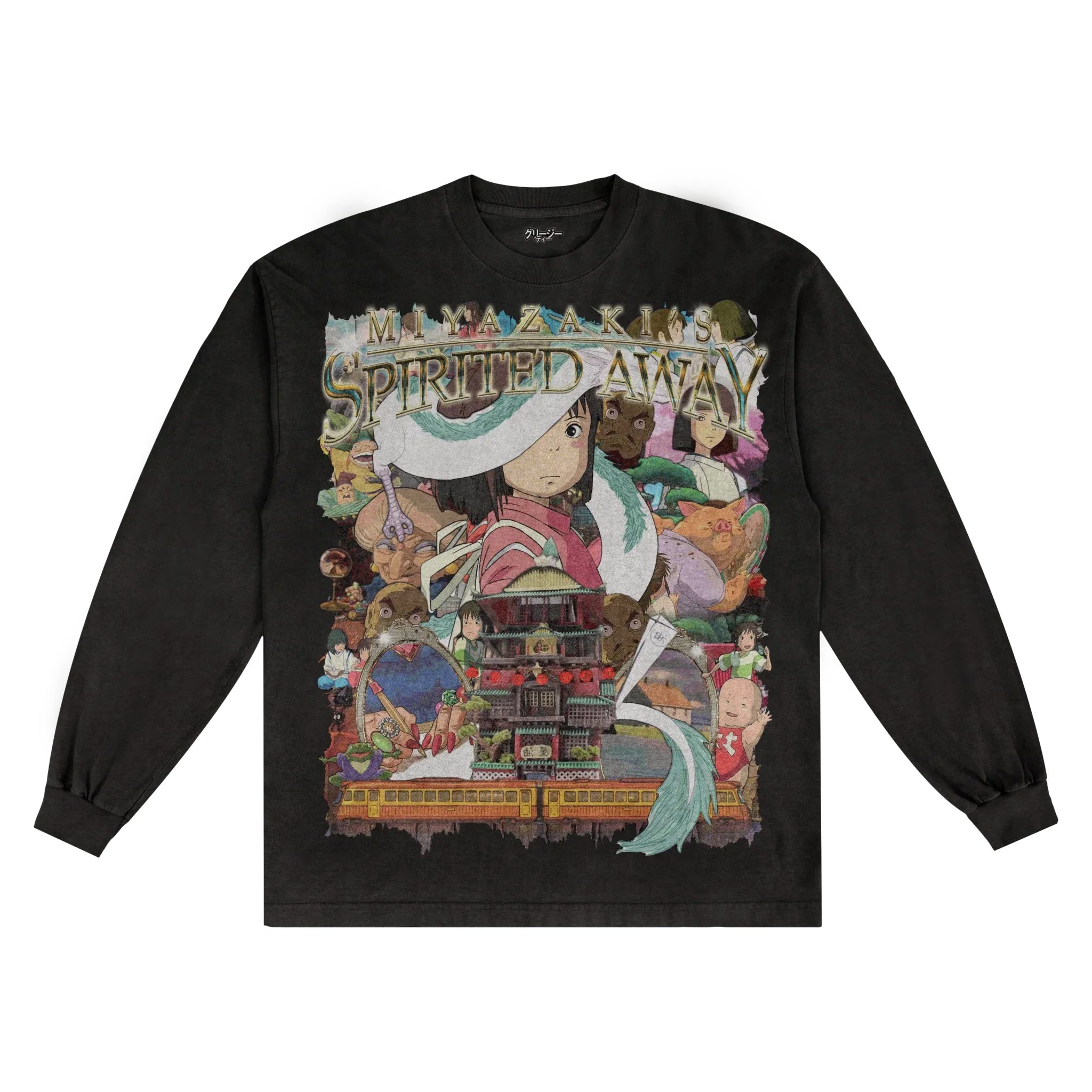 Spirited Away Long Sleeved Tee Hoodie, Sweatshirt | ZylaModa.com (Image 5)