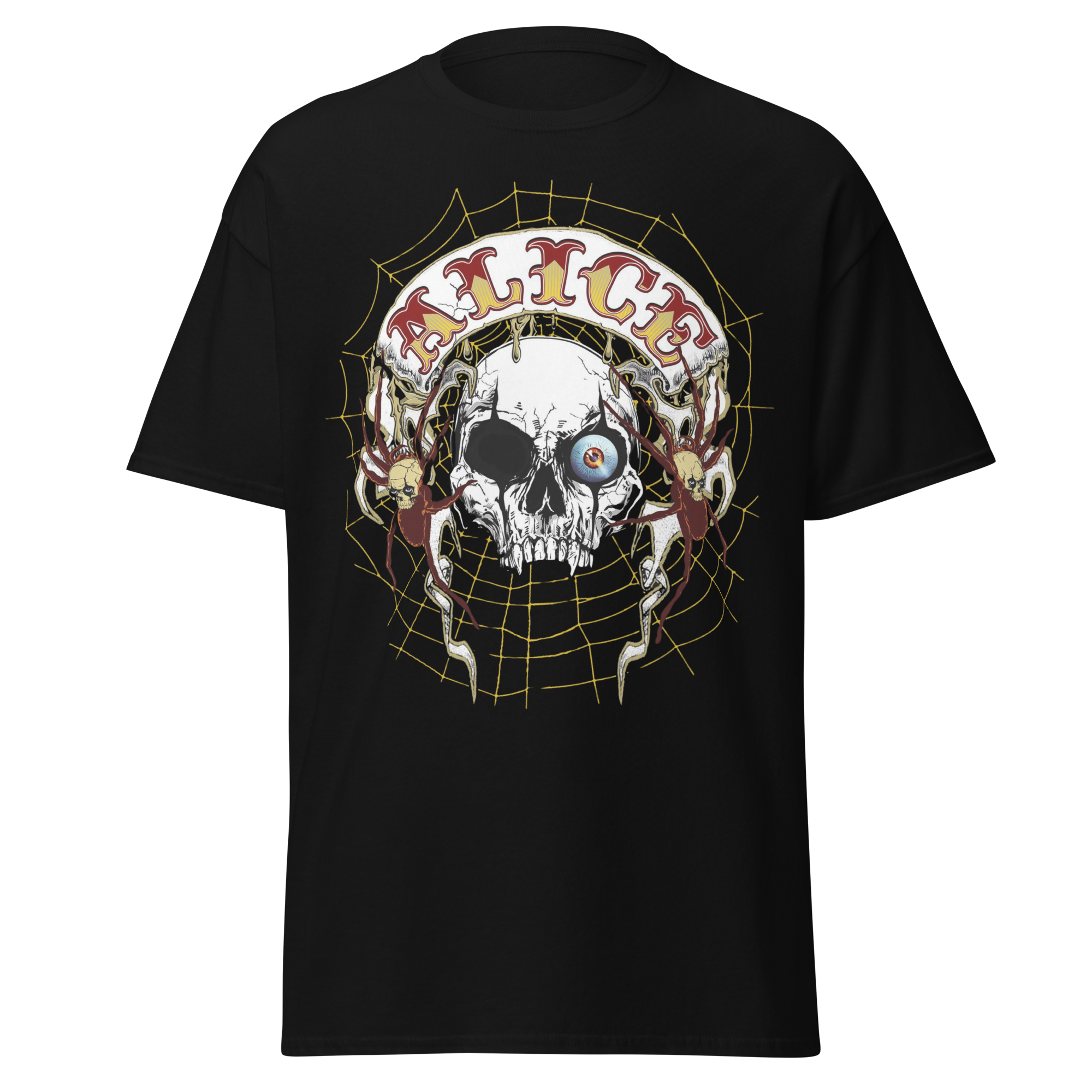 Alice Cooper One Eyed Skull Jumbo Print T Shirt Hoodie, Sweatshirt | ZylaModa.com