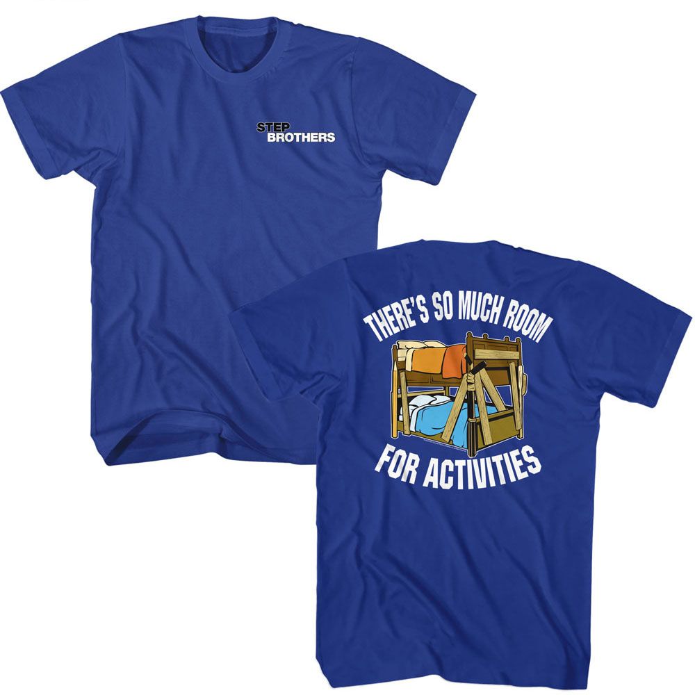 Step Brothers - Activities Front Back Boyfriend Tee Hoodie, Sweatshirt | ZylaModa.com