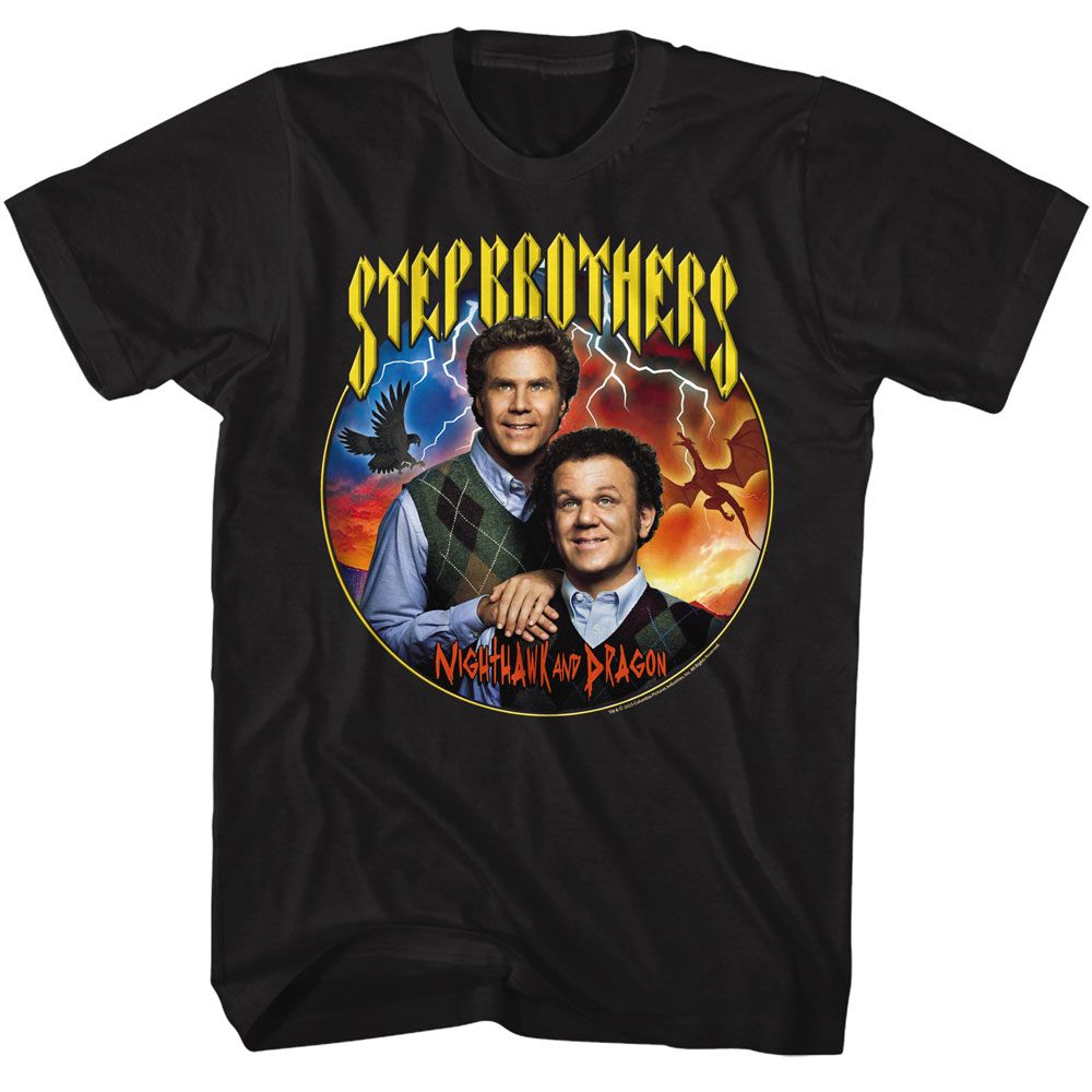 Step Brothers - Nighthawk And Dragon Boyfriend Tee Hoodie, Sweatshirt | ZylaModa.com