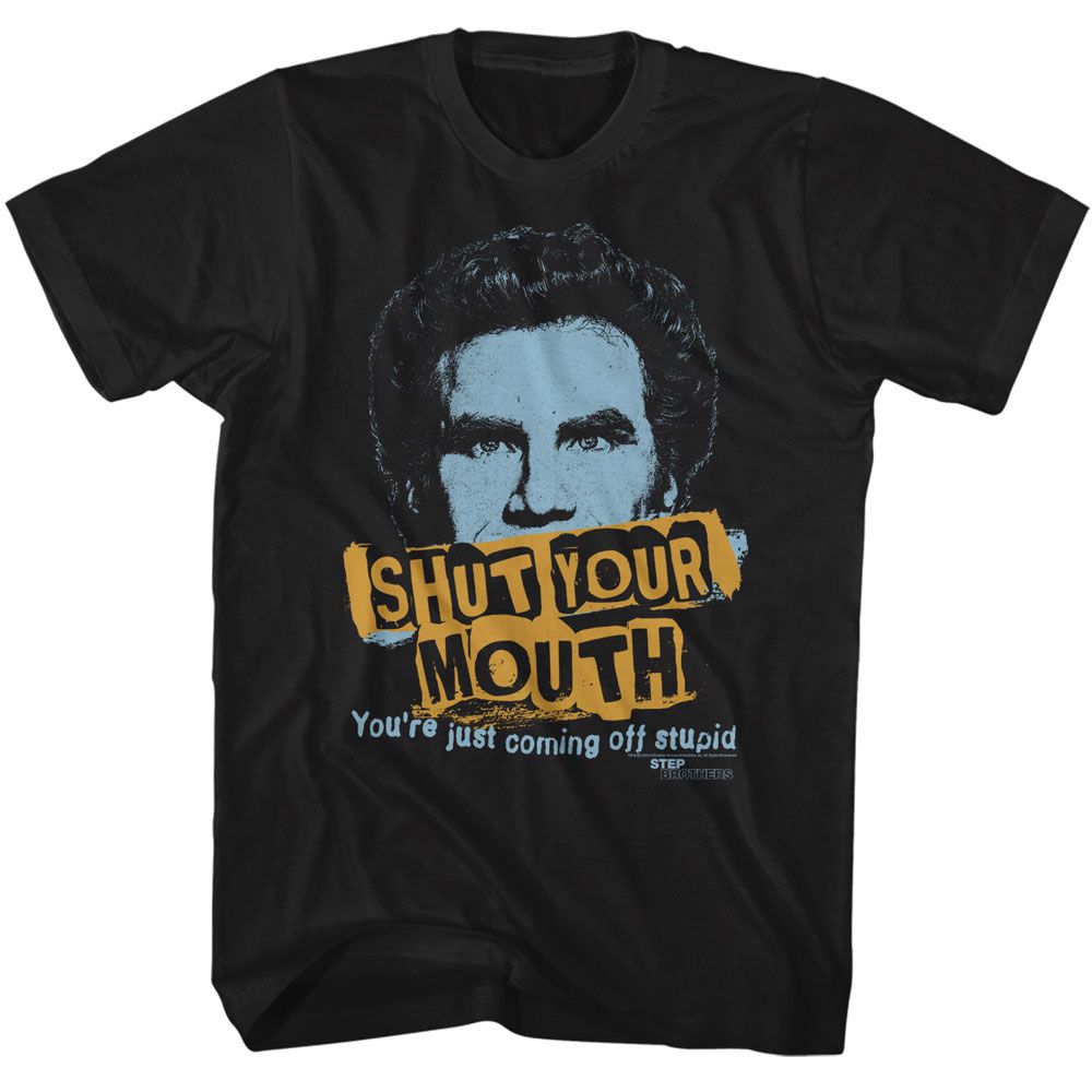 Step Brothers - Shut Your Mouth Boyfriend Tee Hoodie, Sweatshirt | ZylaModa.com