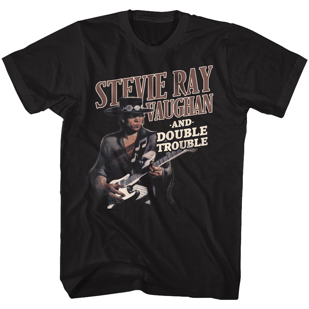 Stevie Ray Vaughan - Double Trouble Boyfriend Tee Hoodie, Sweatshirt | ZylaModa.com