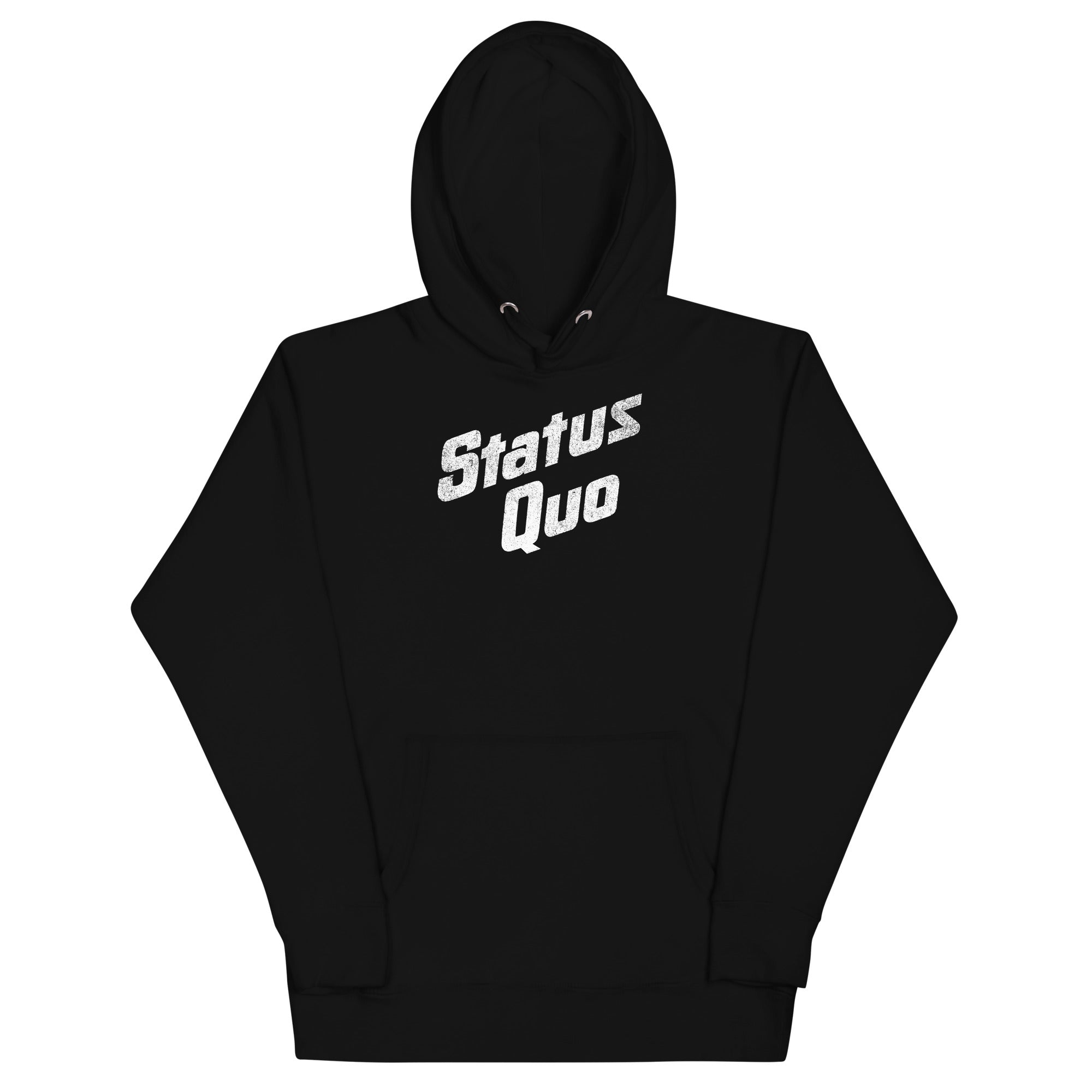 Status Quo - White Logo Hoodie T-Shirts, Sweatshirt | ZylaModa.com