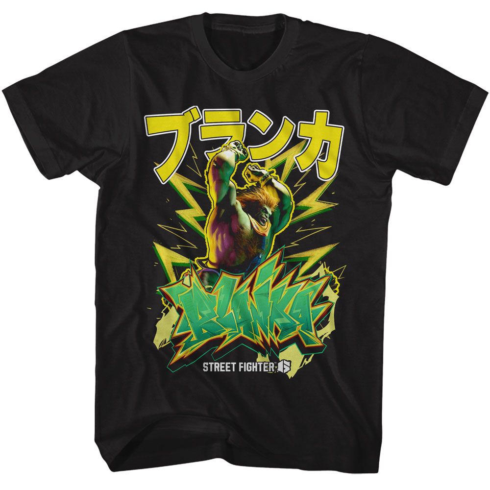 Street Fighter - Blanka Graffiti Boyfriend Tee Hoodie, Sweatshirt | ZylaModa.com