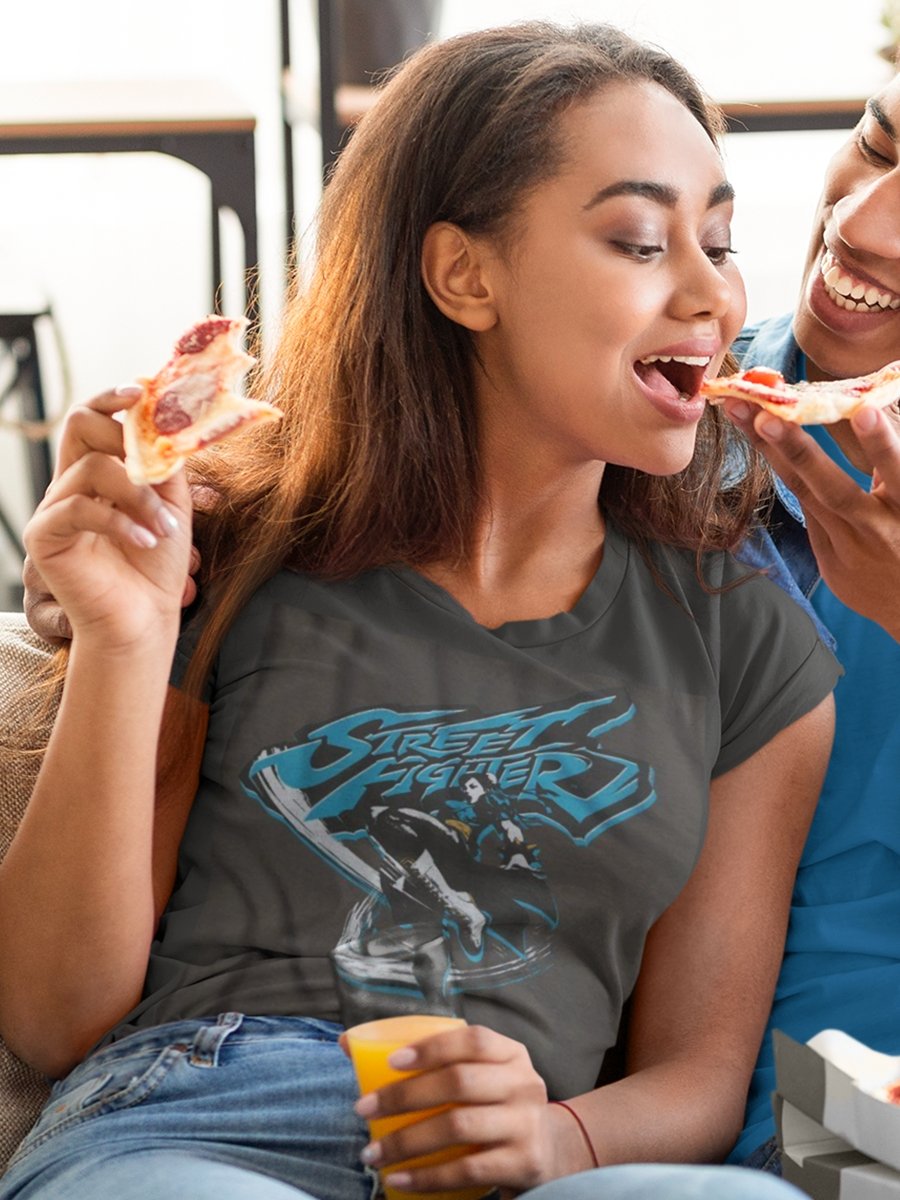 Street Fighter Chun-Li Boyfriend Tee Hoodie, Sweatshirt | ZylaModa.com (Image 1)