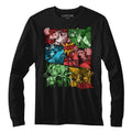 Street Fighter Comic Long Sleeve Boyfriend Tee Hoodie, Sweatshirt | ZylaModa.com