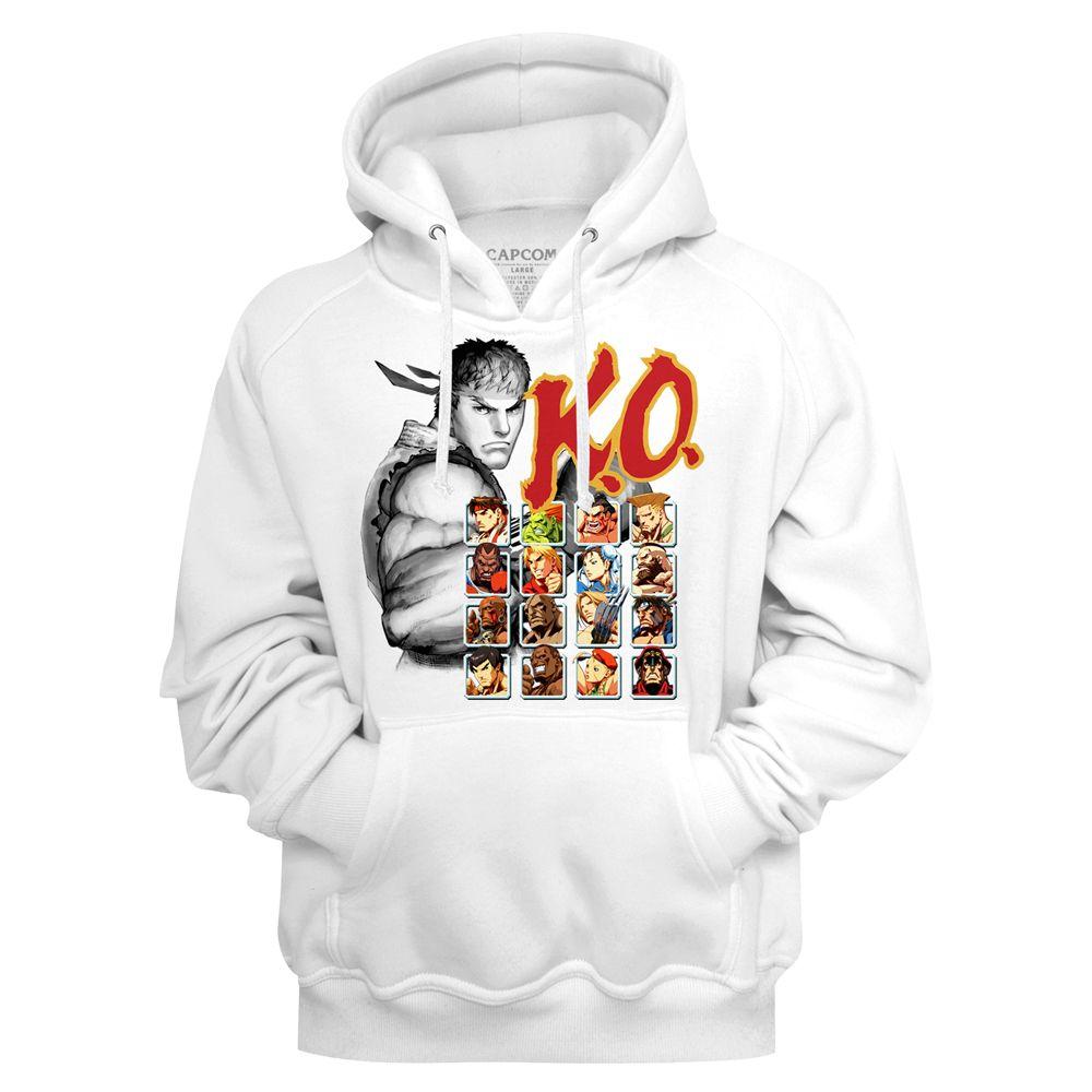 Street Fighter Ko Select Hoodie T-Shirts, Sweatshirt | ZylaModa.com