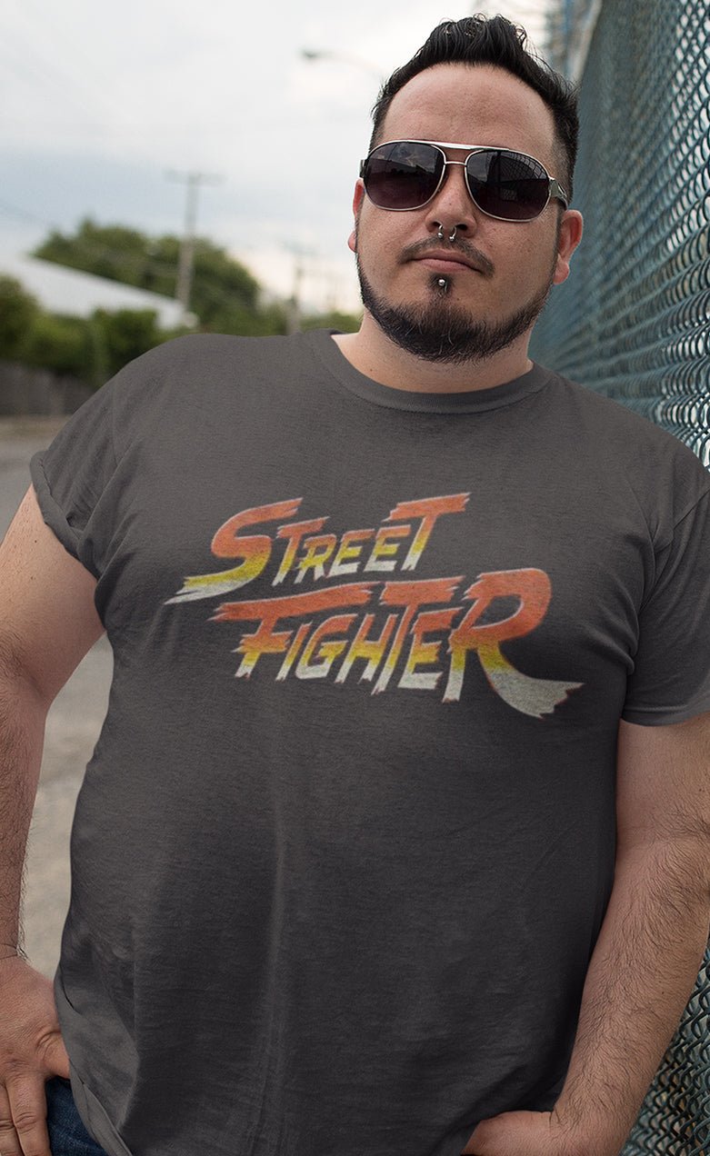 Street Fighter Logo Big and Tall T-Shirt Hoodie, Sweatshirt | ZylaModa.com (Image 1)