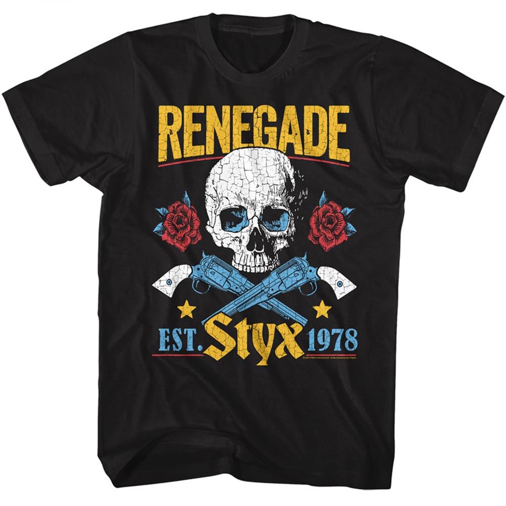 Styx - Colorful Renegade Boyfriend Tee Hoodie, Sweatshirt | ZylaModa.com