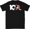 ten/o - 'Sky Logo' T-Shirt - Black Hoodie, Sweatshirt | ZylaModa.com (Image 1)