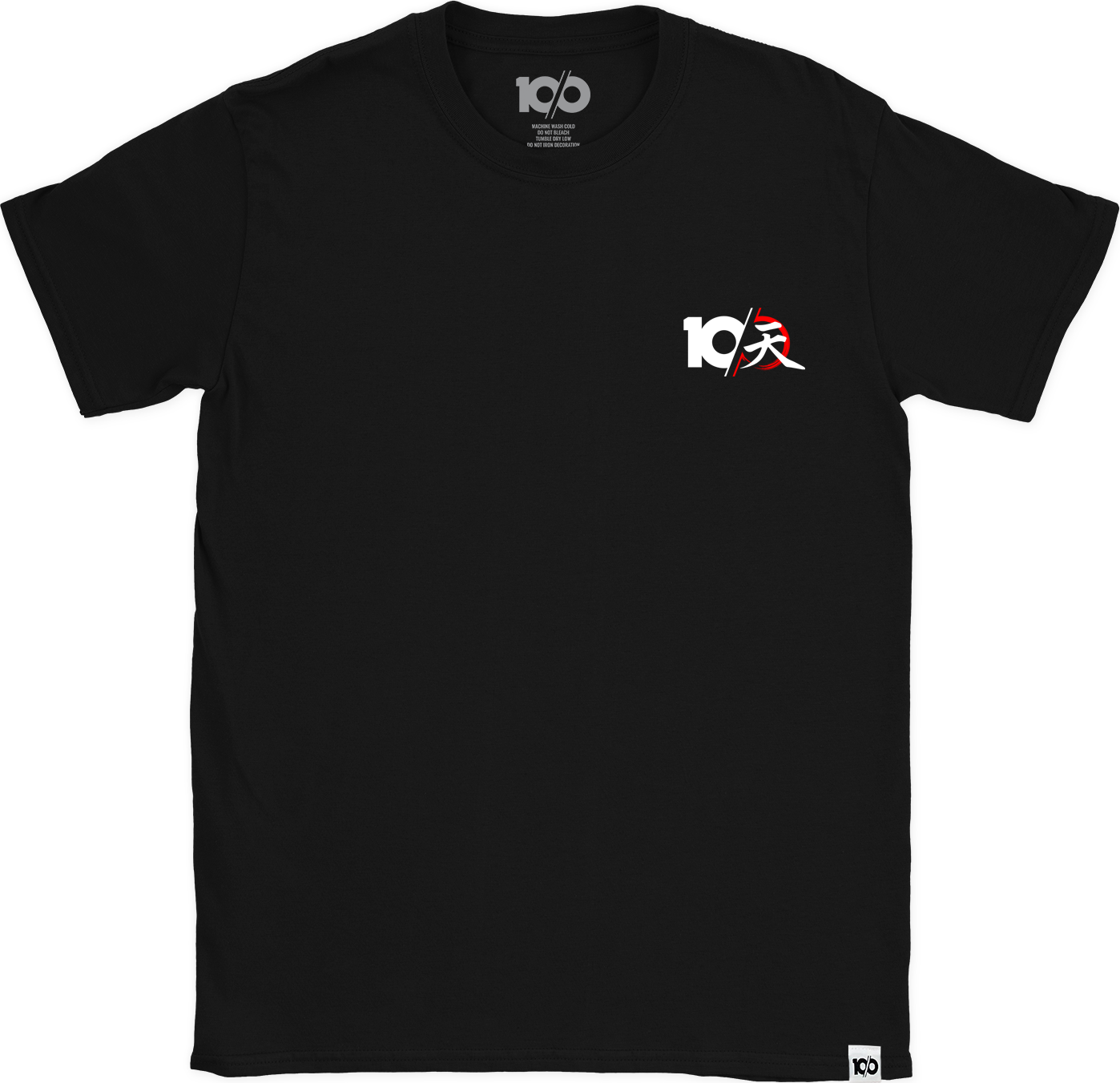 ten/o - 'Sky Logo' T-Shirt - Black Hoodie, Sweatshirt | ZylaModa.com (Image 2)