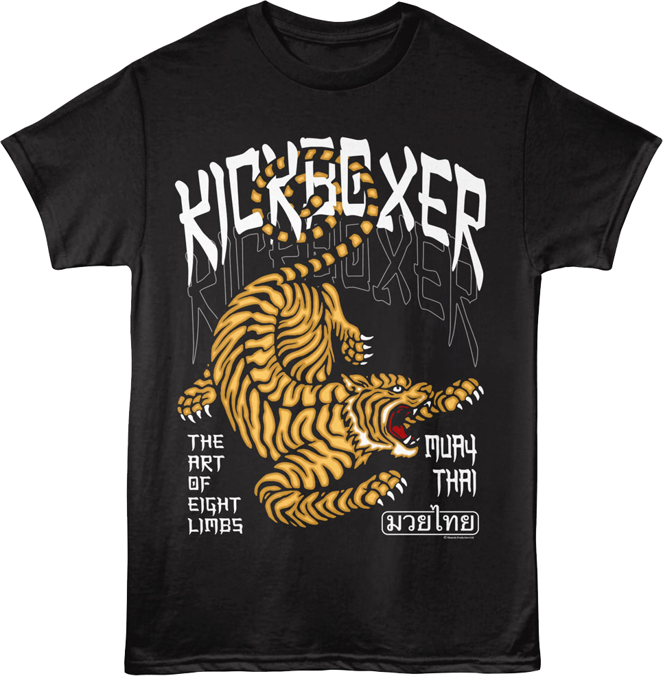 The Art Of Eight Limbs Kickboxer T-Shirt Hoodie, Sweatshirt | ZylaModa.com (Image 1)