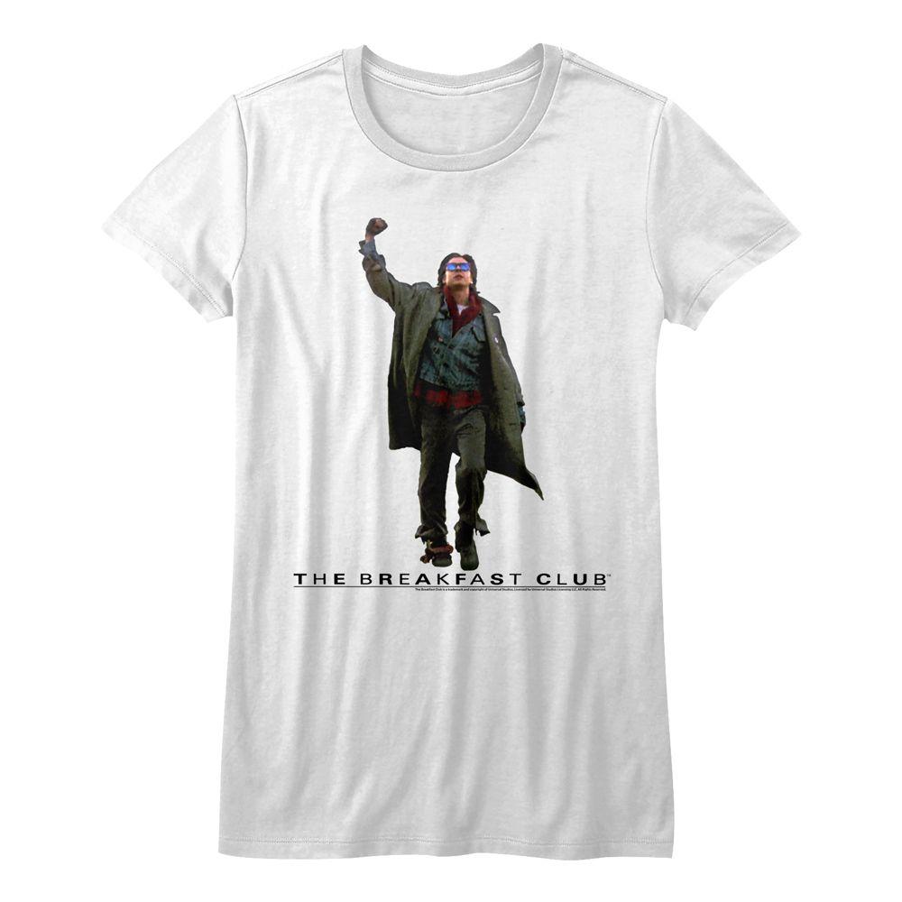 The Breakfast Club - Fist Pump Cut Out Womens T-Shirt Hoodie, Sweatshirt | ZylaModa.com (Image 1)