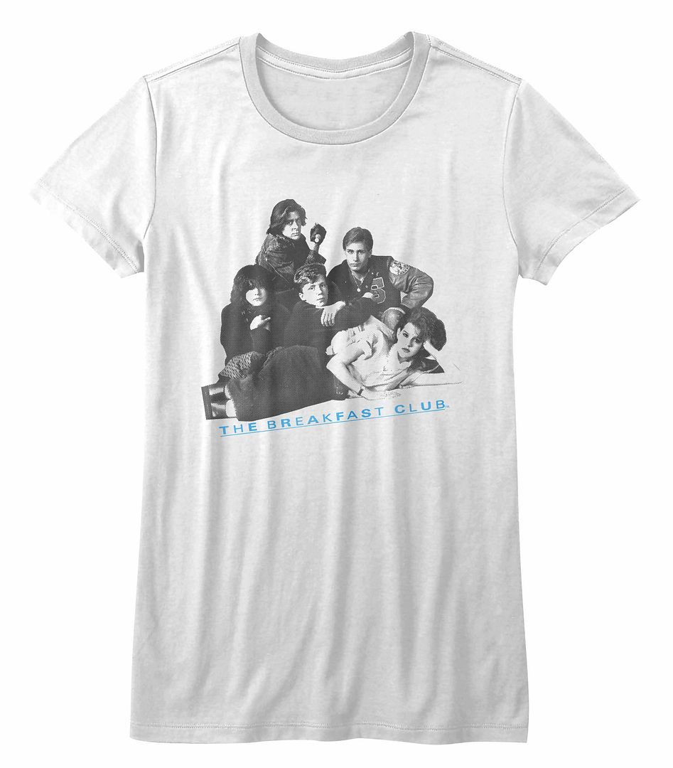 The Breakfast Club - Group Shot Womens T-Shirt Hoodie, Sweatshirt | ZylaModa.com