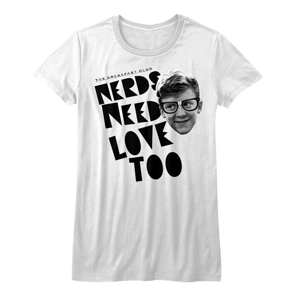 The Breakfast Club - Nerd Love Womens T-Shirt Hoodie, Sweatshirt | ZylaModa.com