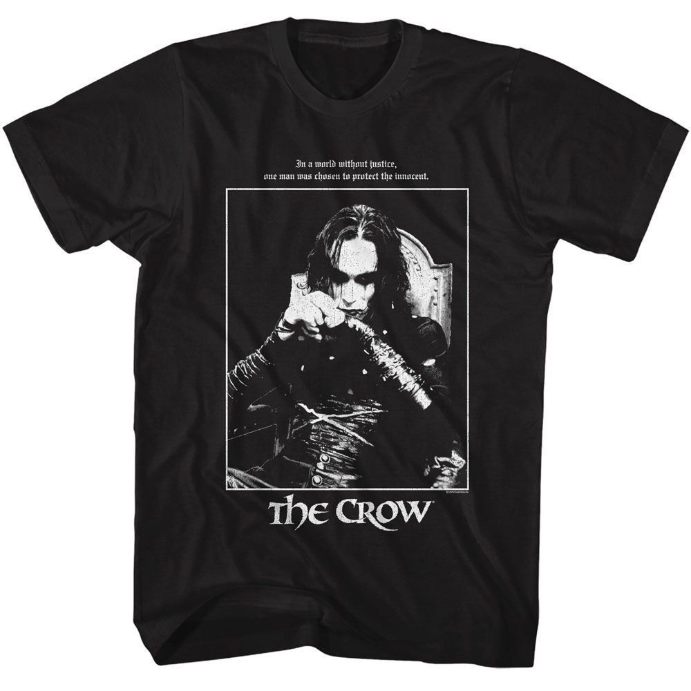 The Crow - In A World Boyfriend Tee Hoodie, Sweatshirt | ZylaModa.com