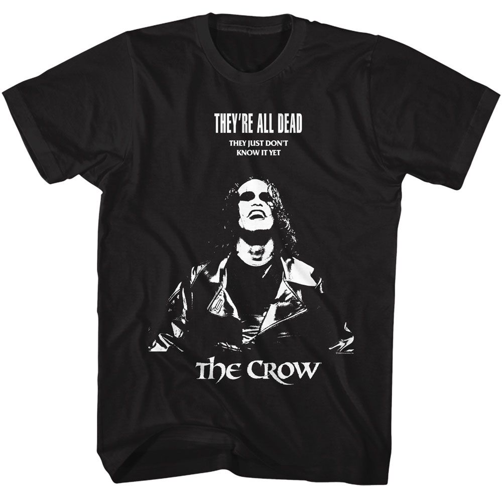 The Crow - Theyre All Dead Boyfriend Tee Hoodie, Sweatshirt | ZylaModa.com