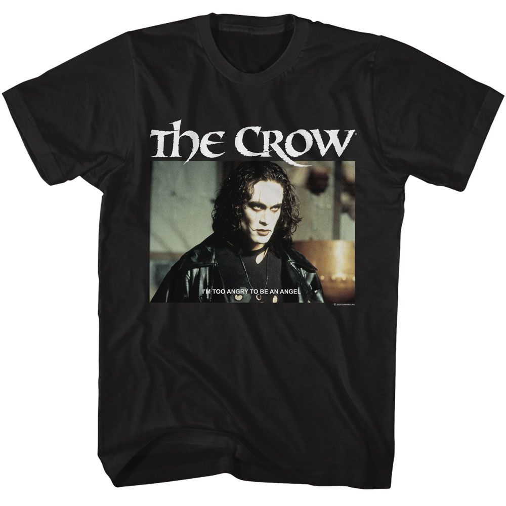 The Crow - Too Angry T-Shirt Hoodie, Sweatshirt | ZylaModa.com