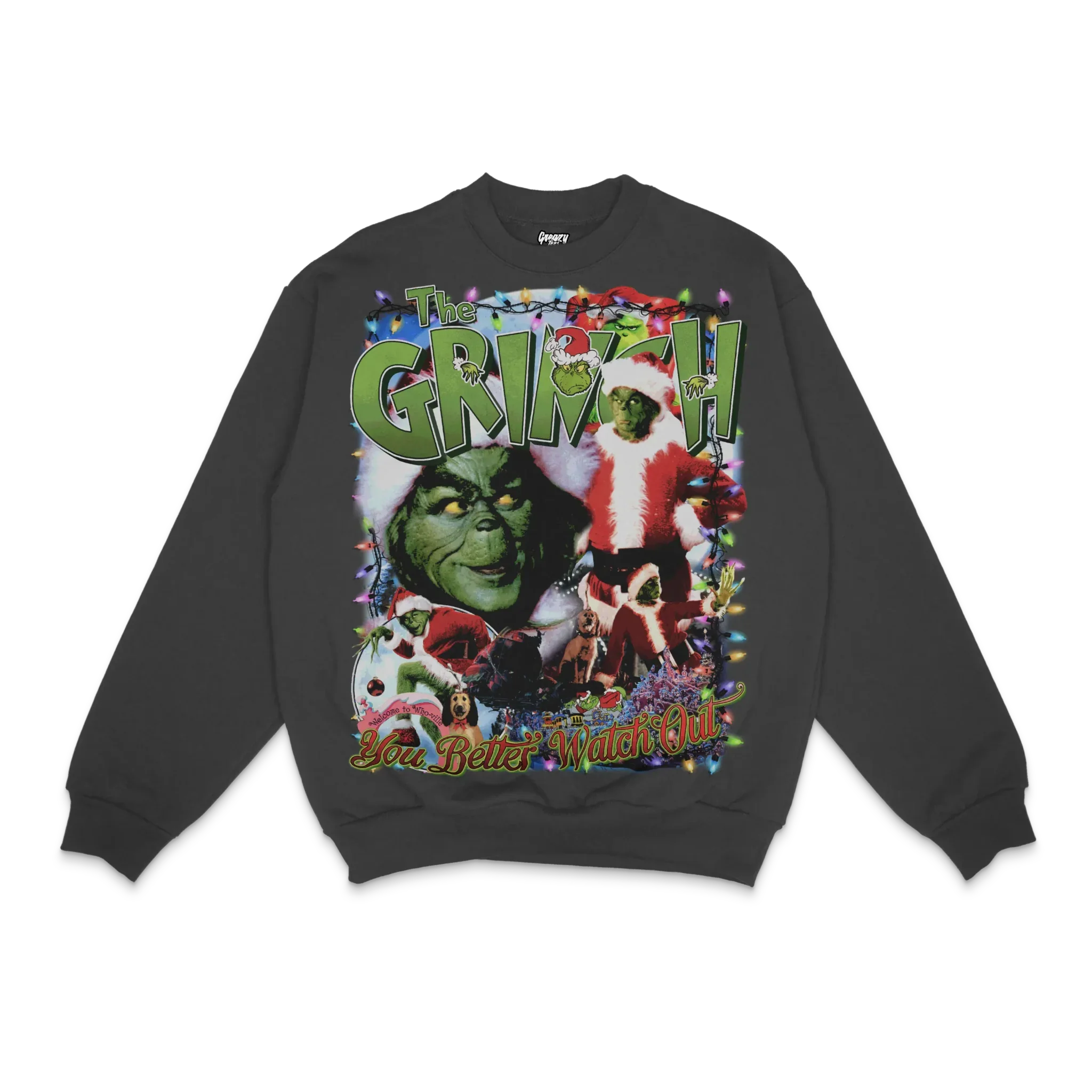 The Grinch Christmas Crewneck Sweatshirt Style002 T-Shirts, Hoodie | ZylaModa.com (Image 1)