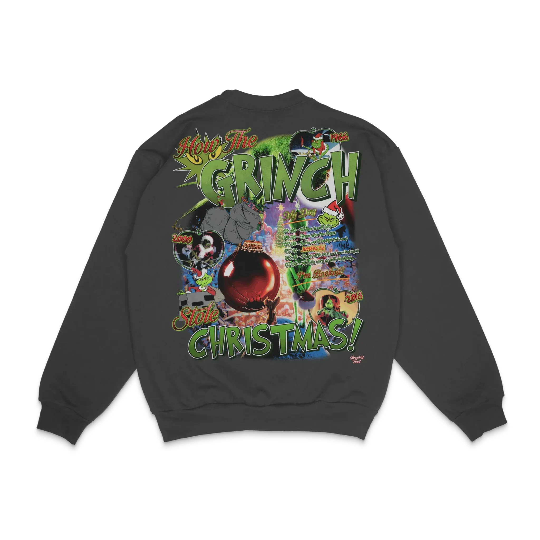 The Grinch Christmas Crewneck Sweatshirt Style002 T-Shirts, Hoodie | ZylaModa.com (Image 2)