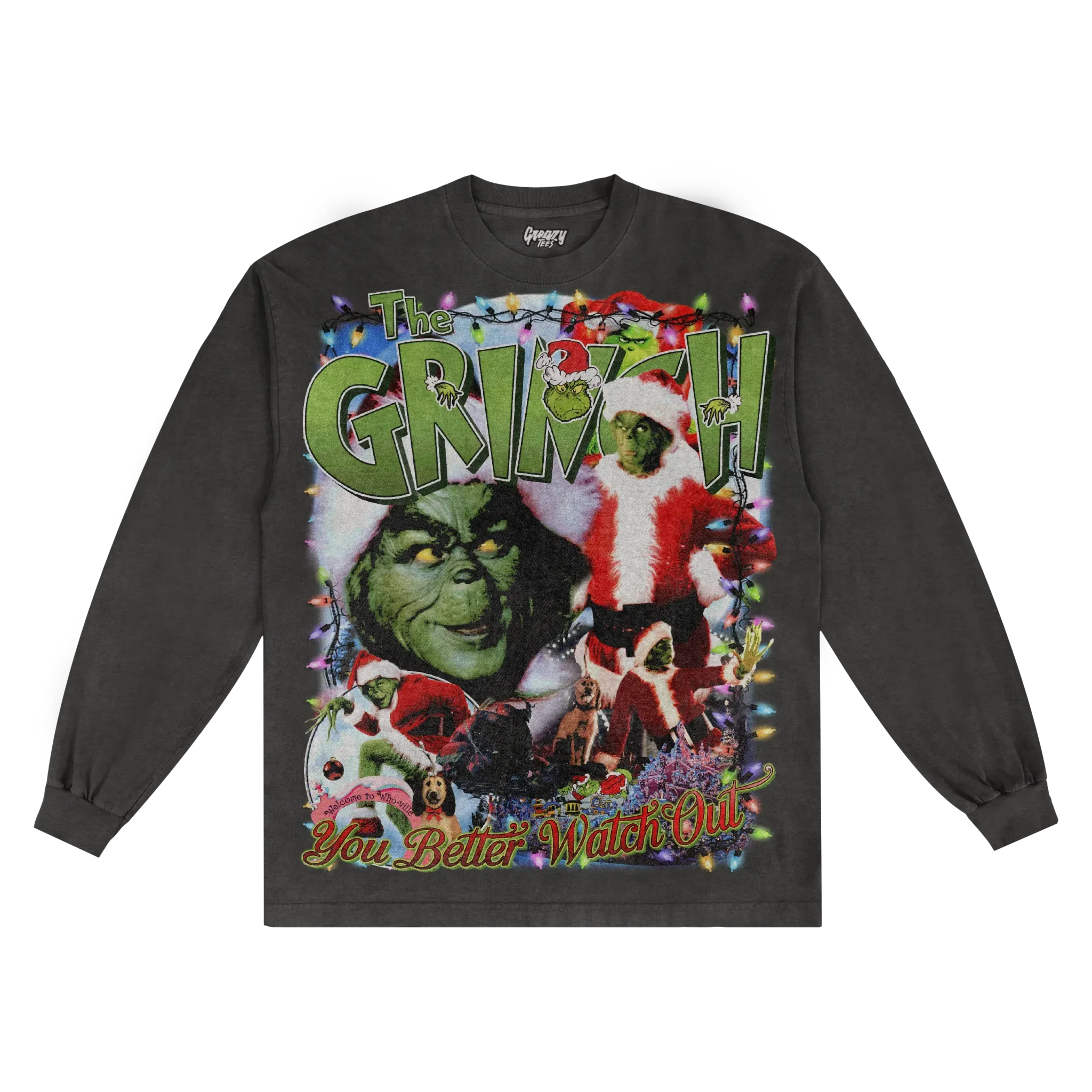 The Grinch Christmas Long Sleeved Tee Style002 Hoodie, Sweatshirt | ZylaModa.com (Image 1)