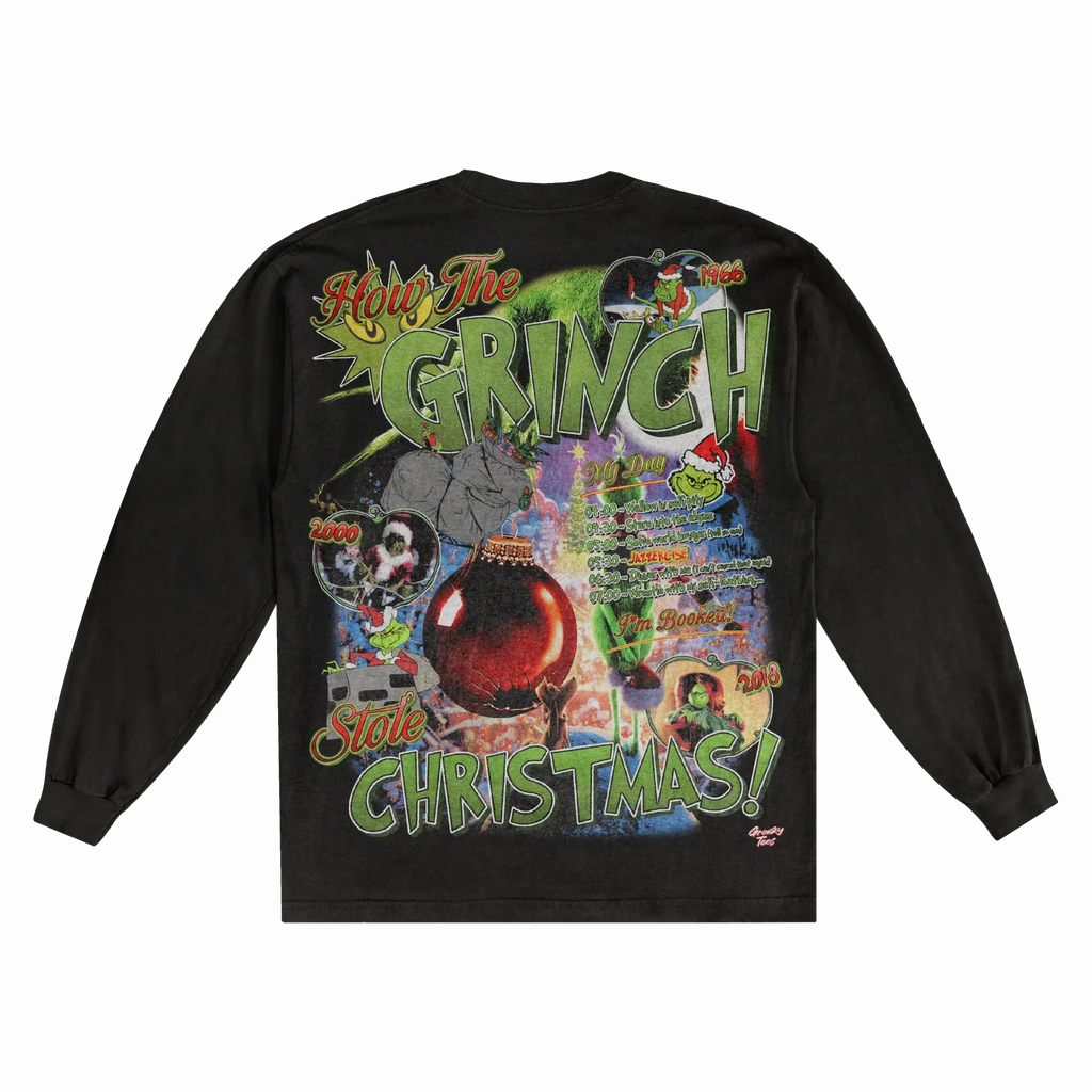 The Grinch Christmas Long Sleeved Tee Style001 Hoodie, Sweatshirt | ZylaModa.com (Image 2)