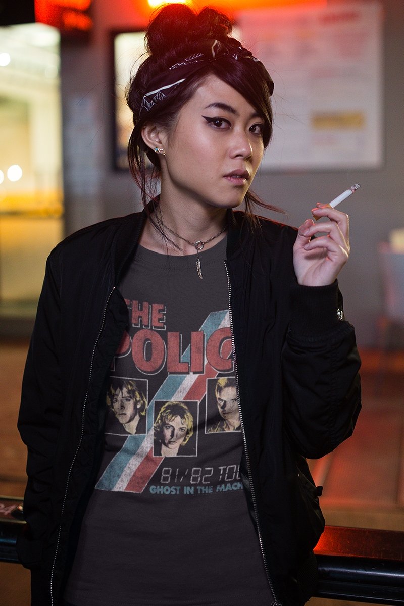 The Police Ghost In The Machine Boyfriend Tee Hoodie, Sweatshirt | ZylaModa.com (Image 1)