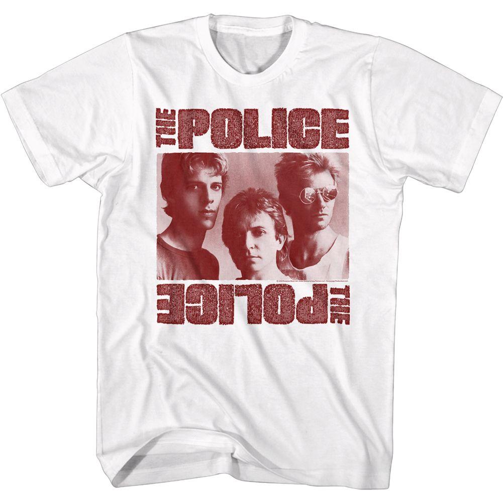 The Police Monochrome T-Shirt Hoodie, Sweatshirt | ZylaModa.com